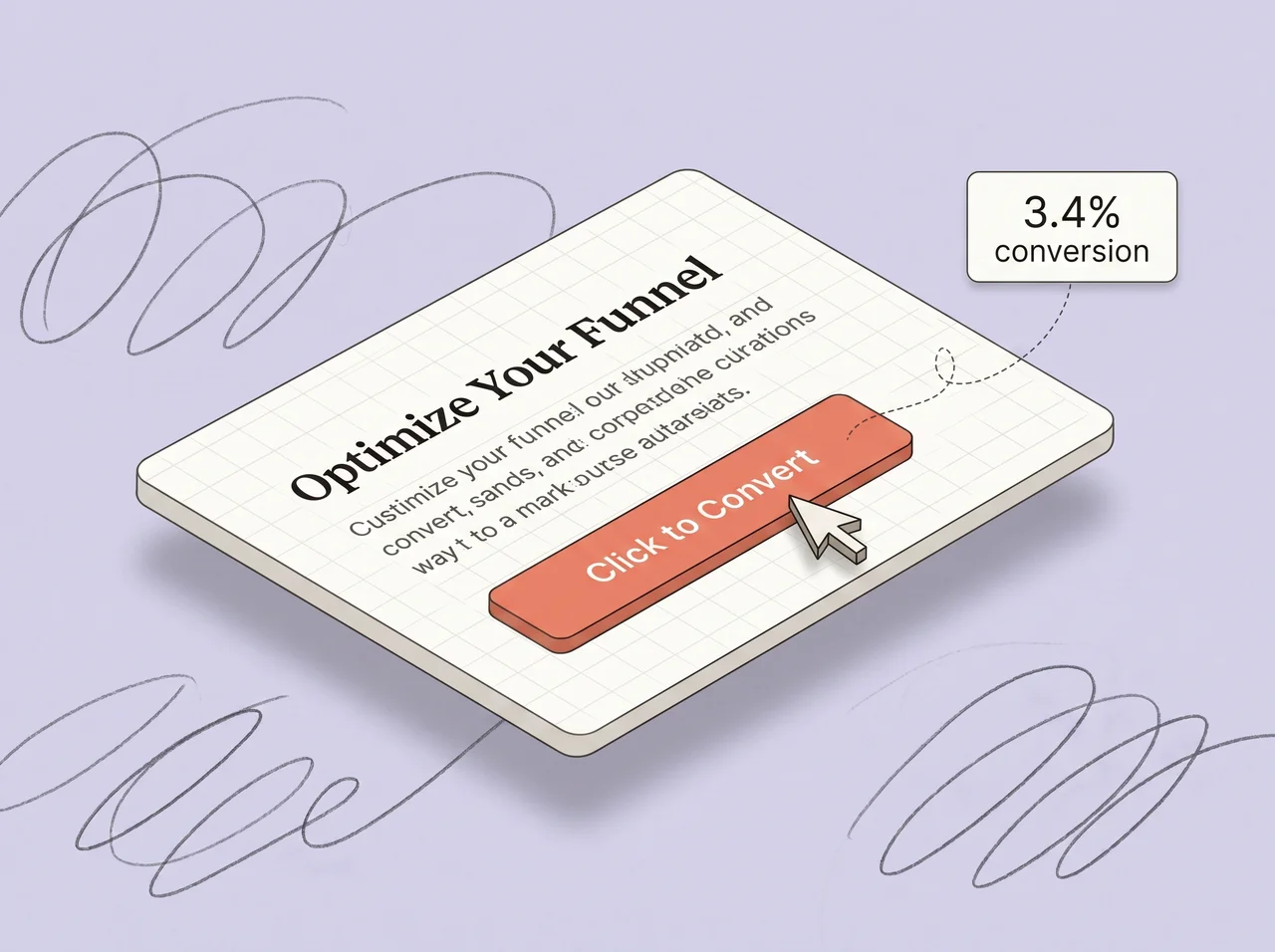 Funnel de conversion site optimisé